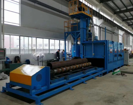 宁河喷砂机在管道除锈中的现场施工应用